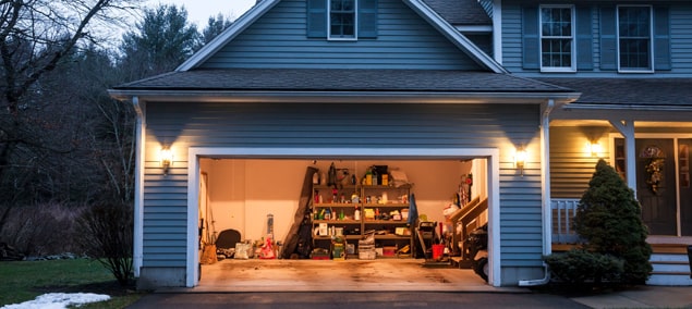 garage open